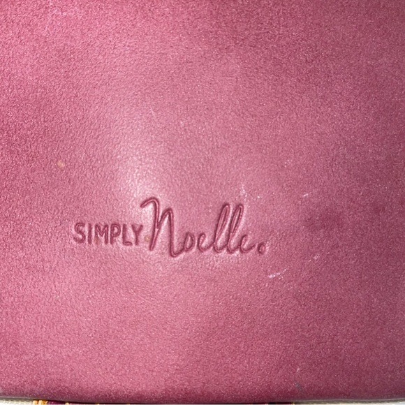 Simply Noelle Chic Plum Crossbody Bag with Tassel - Picture 6 of 6